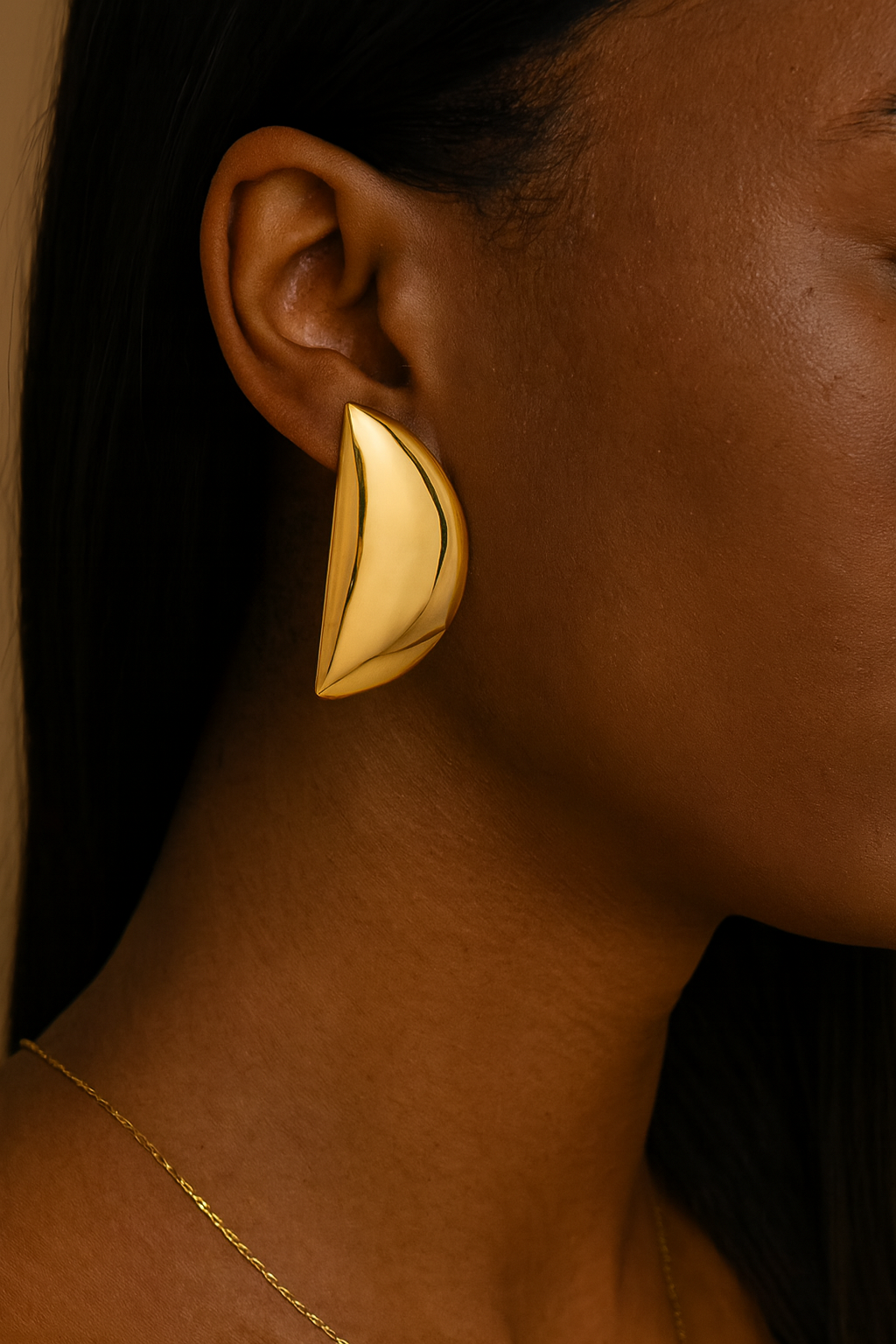 Half Moon Earrings
