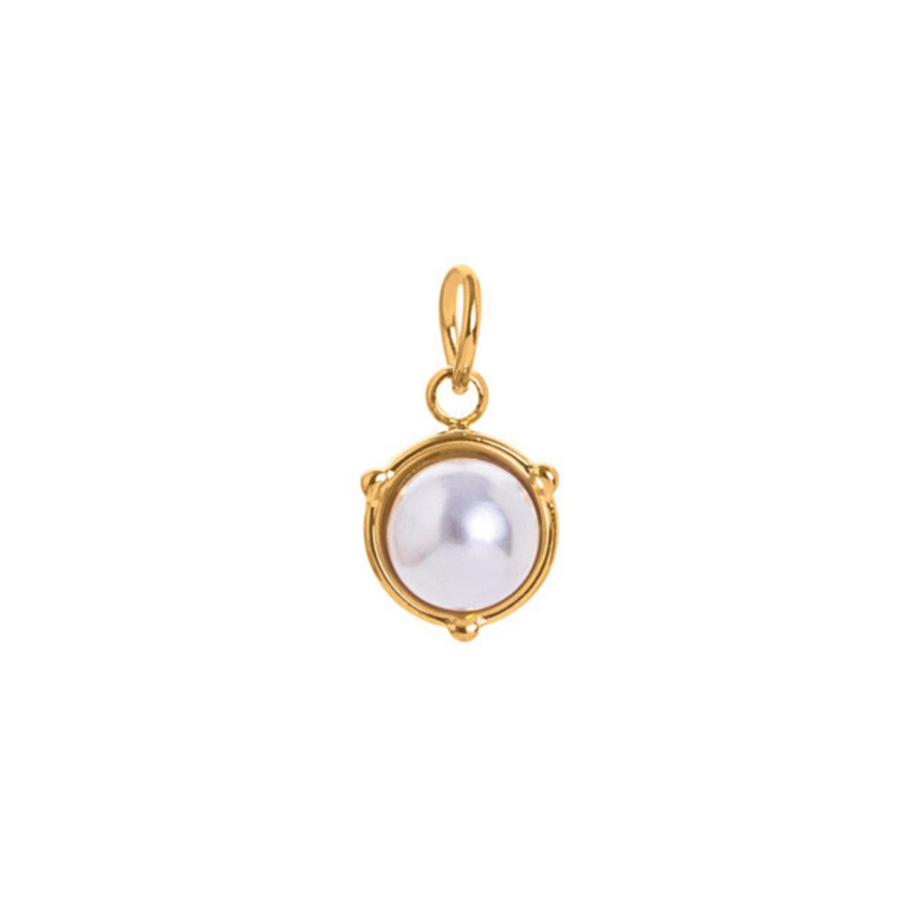 Birthstone Necklace | Classic Round Pendant