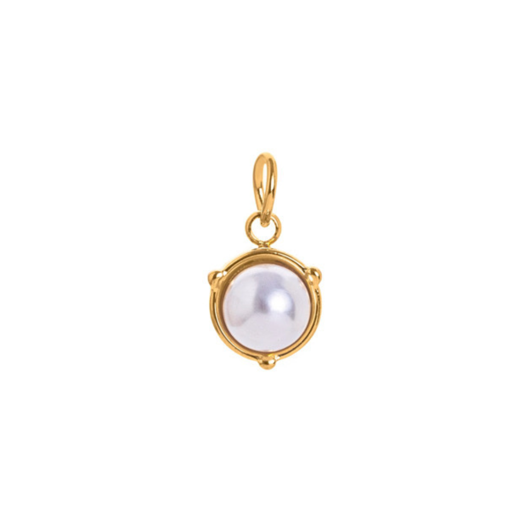 Birthstone Necklace | Classic Round Pendant