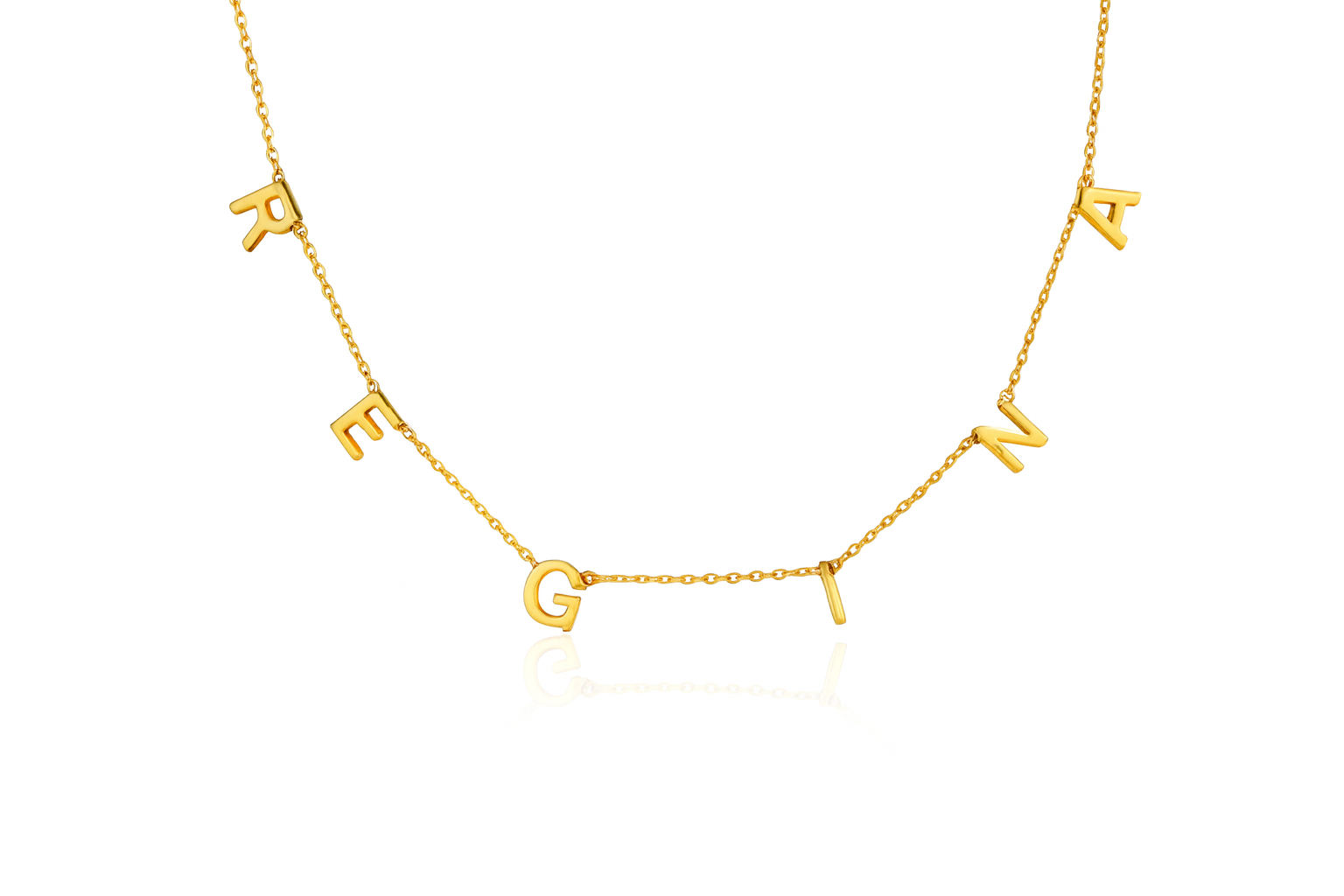 Spaces Initial Necklace