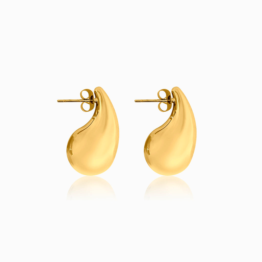 Mini Drop Earrings | Gold