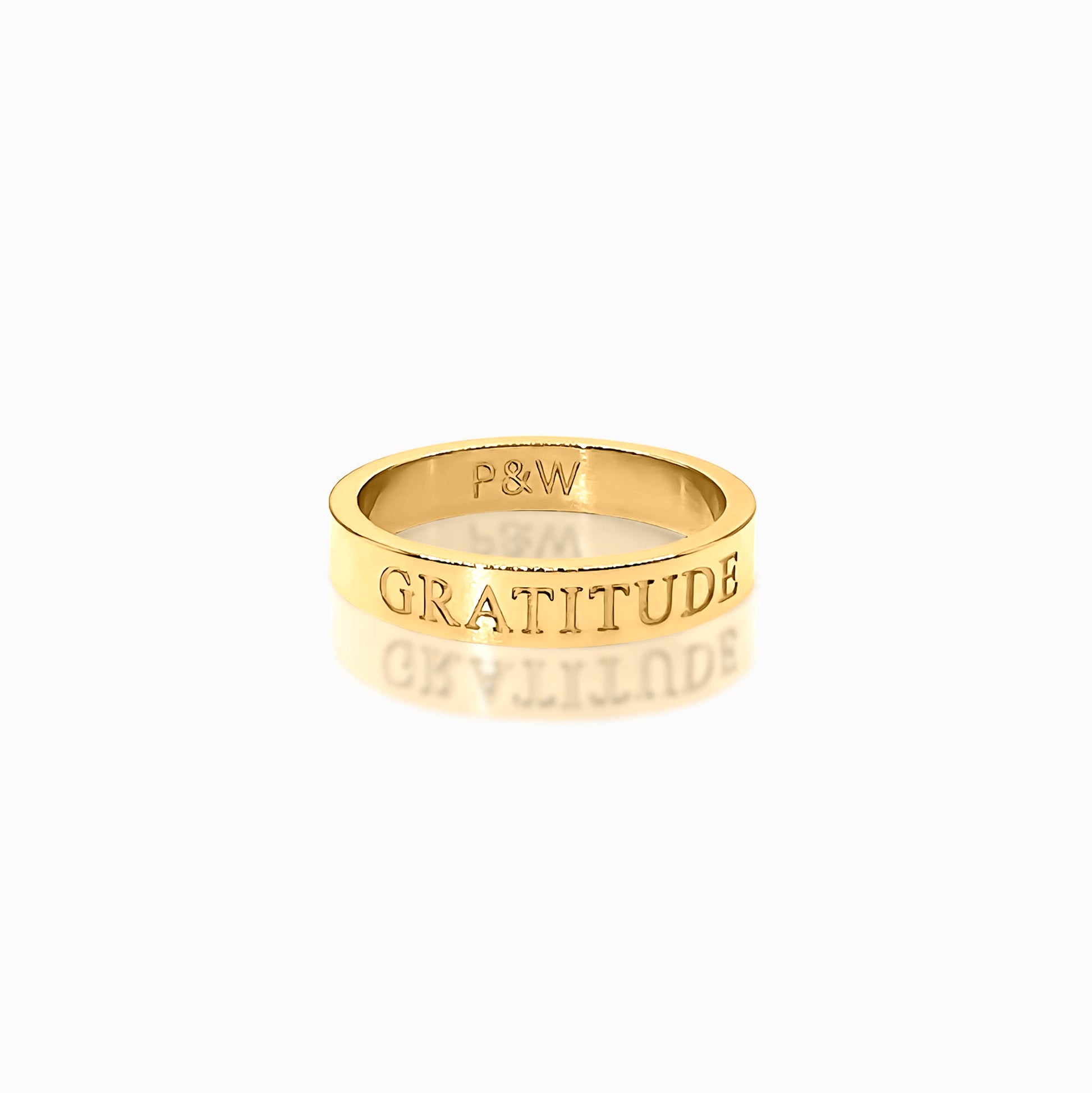 Gratitude Ring | Gold