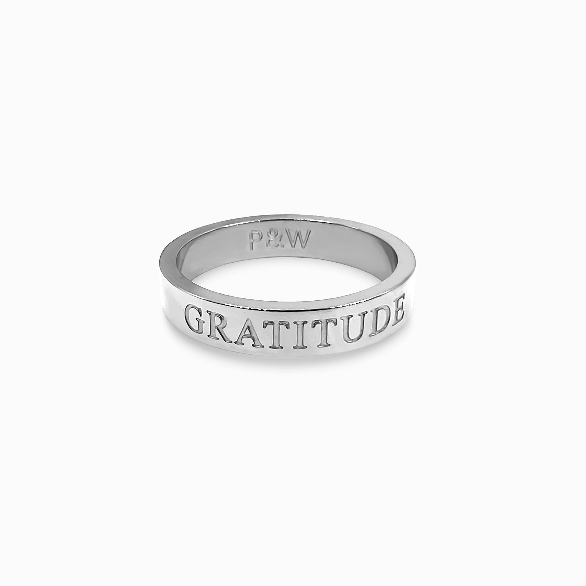 Gratitude Ring | Silver