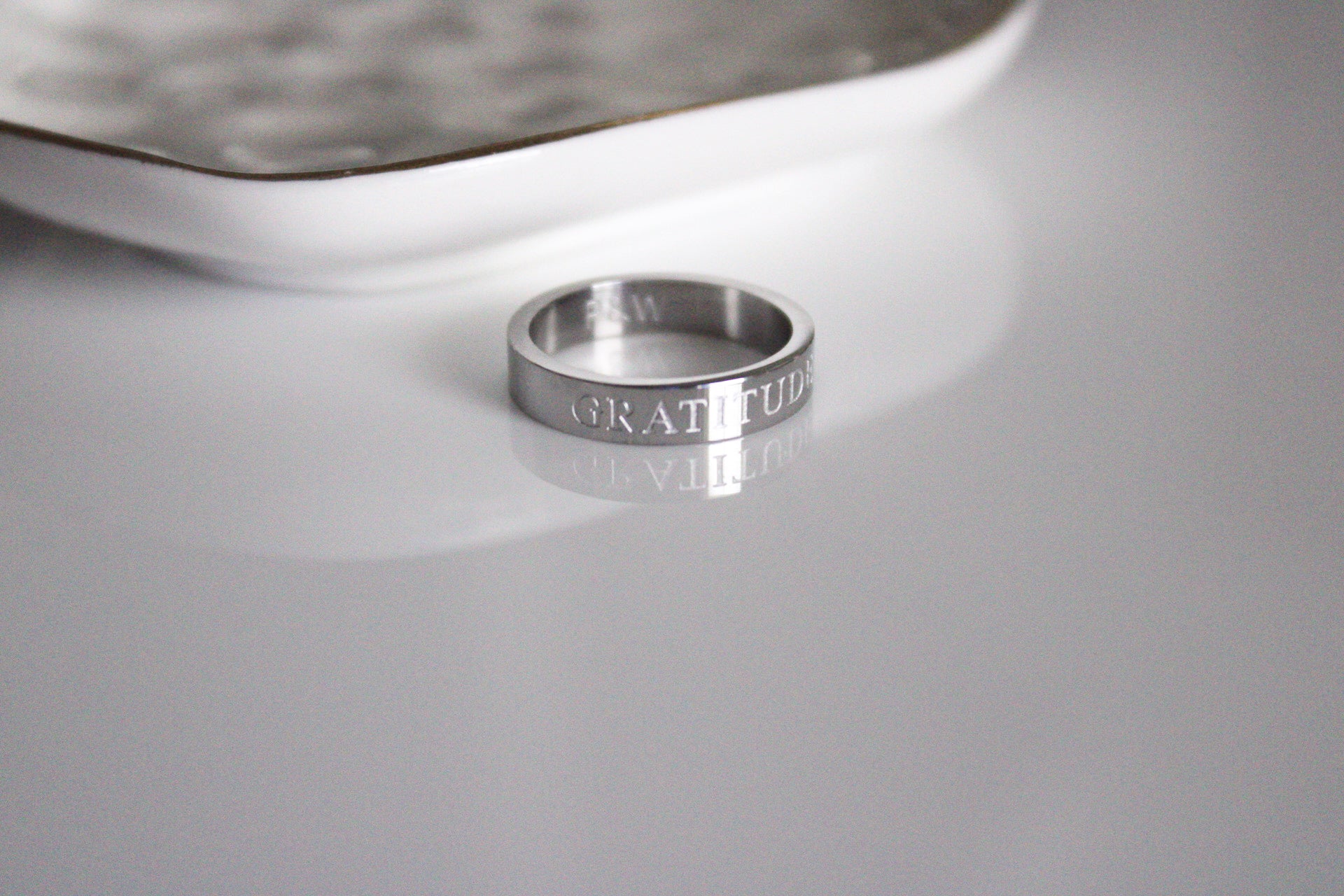 Gratitude Ring | Silver