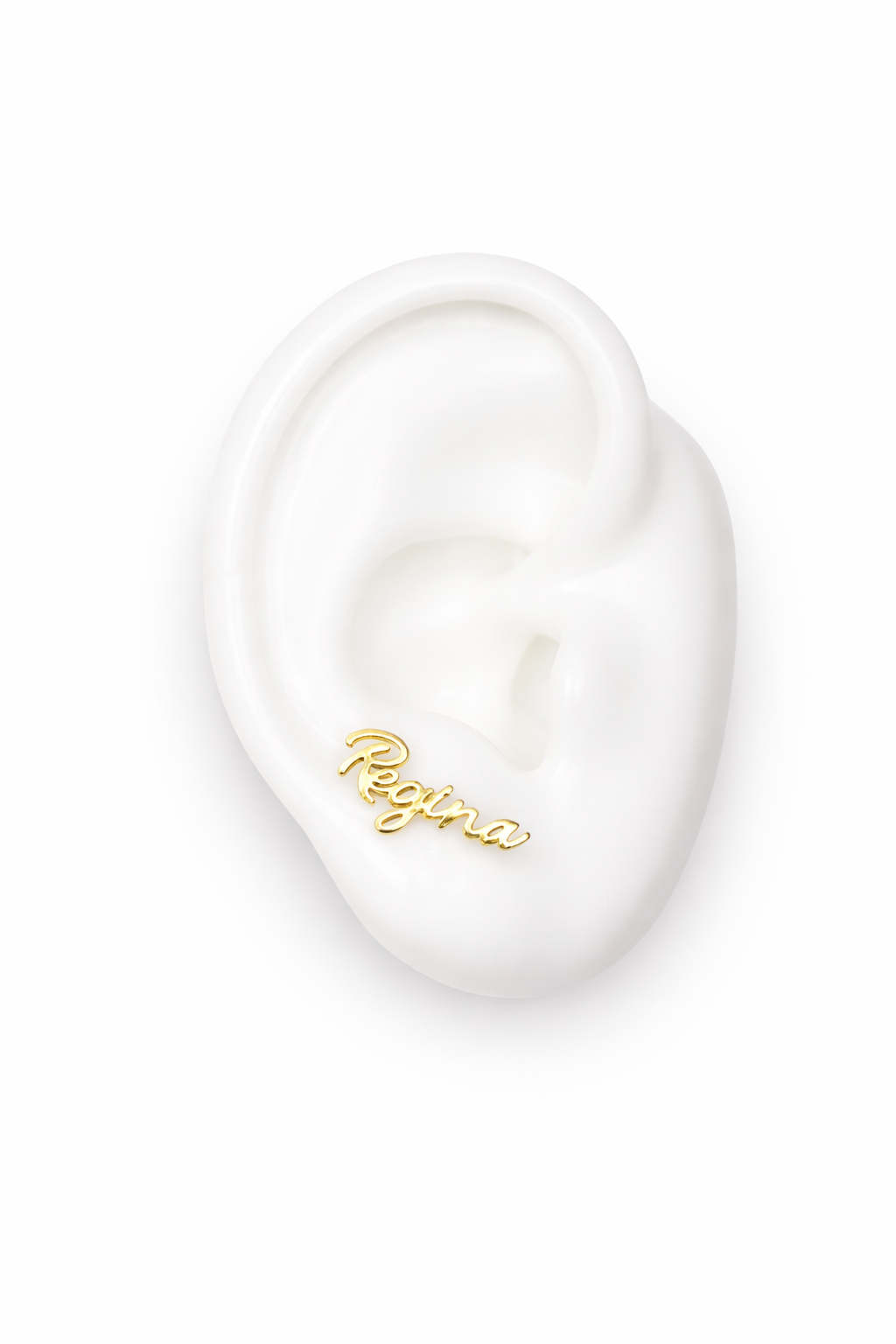 Custom Script Earrings