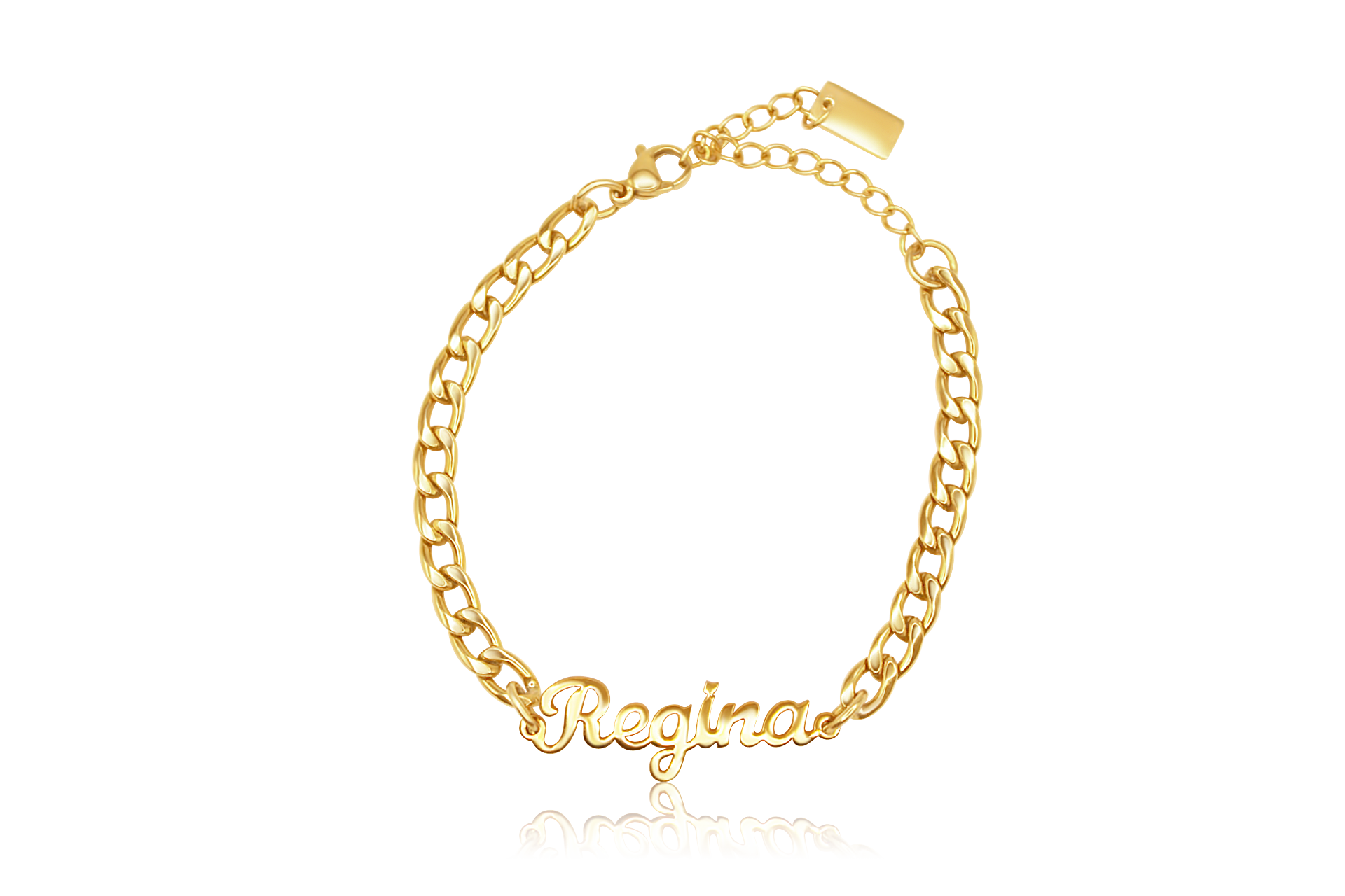 Cuban Link Name Bracelet