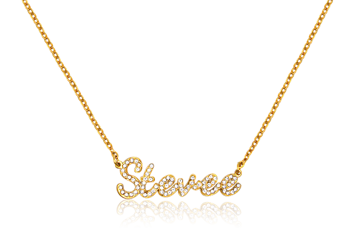 Bradshaw Signature Name Necklace