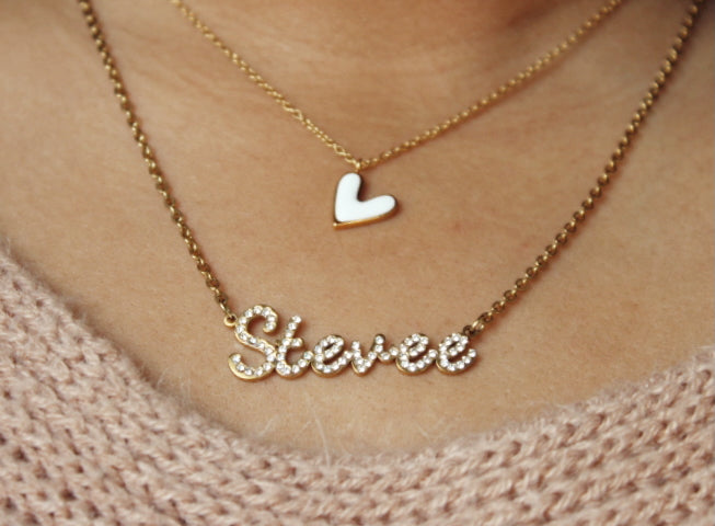 Bradshaw Signature Name Necklace