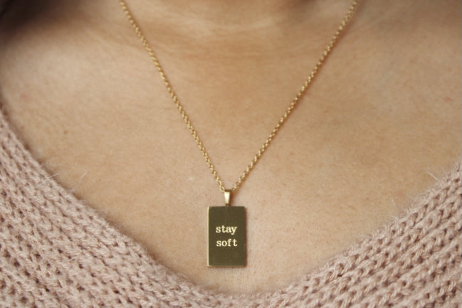 Stay Soft Necklace