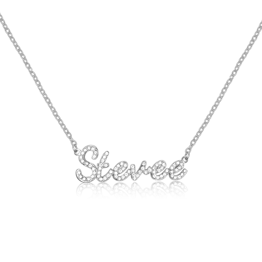 Bradshaw Signature Name Necklace