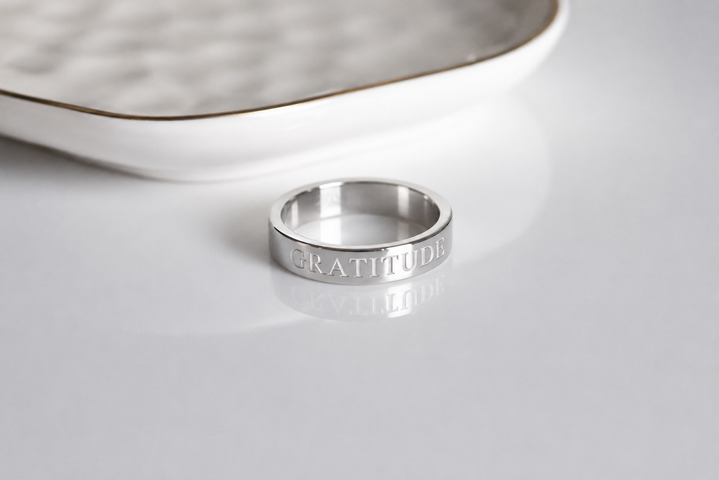 Gratitude Ring | Silver