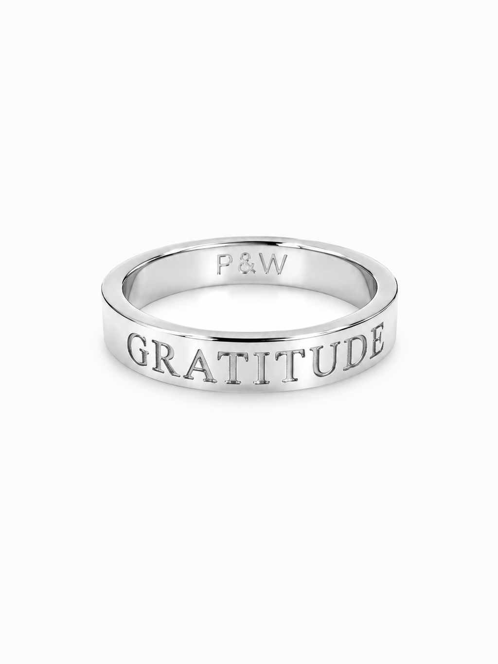 Gratitude Ring | Silver